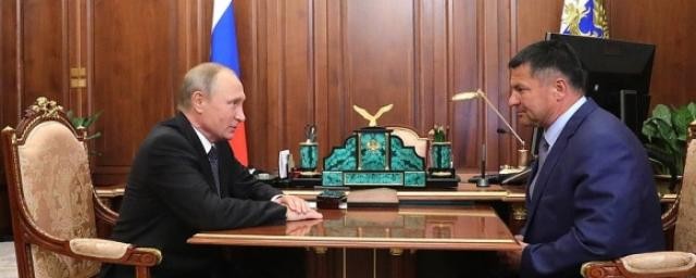 Путин встретился с врио губернатора Приморья Андреем Тарасенко